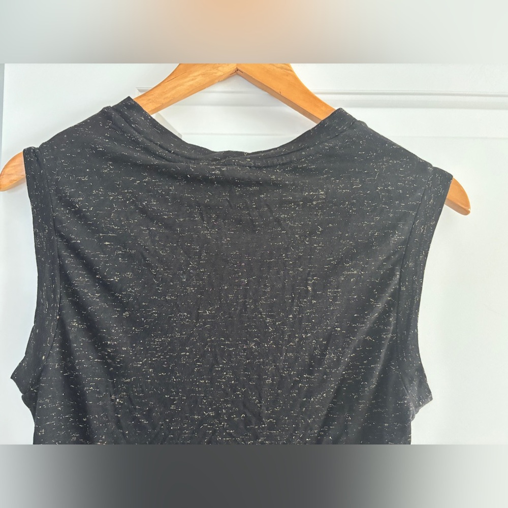 NWT All Saints Imogen Shimmer Sleeveless Tank Top - Picture 7 of 10